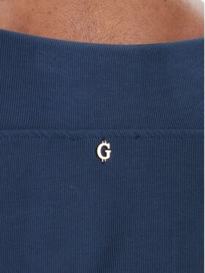 Guess Bluzka W6GP12 K2935 Granatowy Regular Fit