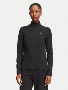 Lacoste Bluza techniczna SF0145 Czarny Slim Fit
