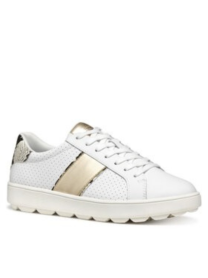 Geox Sneakersy D Spherica Ecub-1 D55WEA 09BBN C1327 Biały