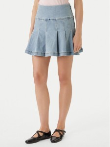 Morgan Spódnica jeansowa 261-JTALA Niebieski Regular Fit