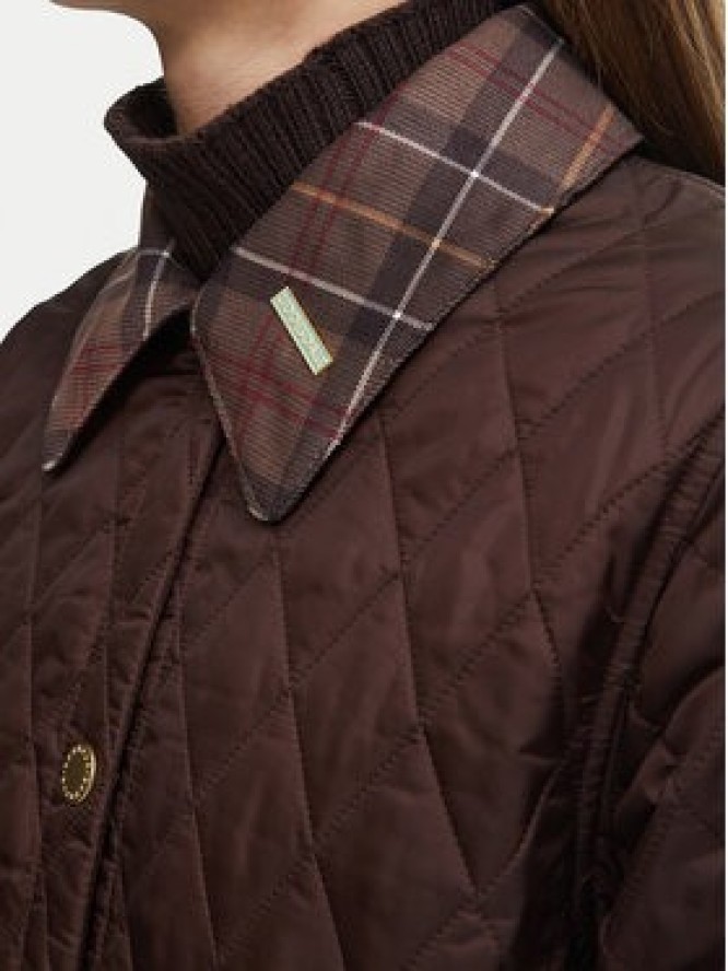 Barbour Kurtka przejściowa Liddesdale LQU1936BR92 Brązowy ciemny Relaxed Fit