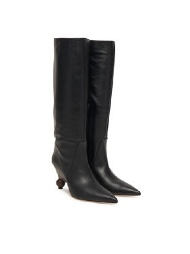 Weekend Max Mara Kozaki Tasca 2525796075600 Czarny