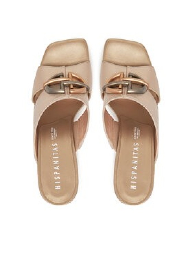 Hispanitas Klapki Danielle HV253875 Złoty