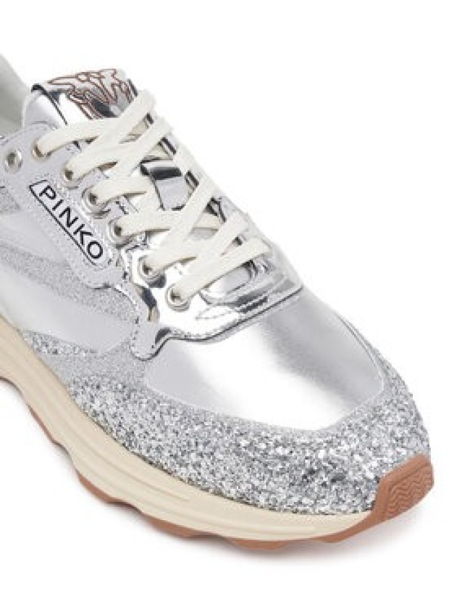 PINKO Sneakersy Zoe 03 SS0091T033 Srebrny