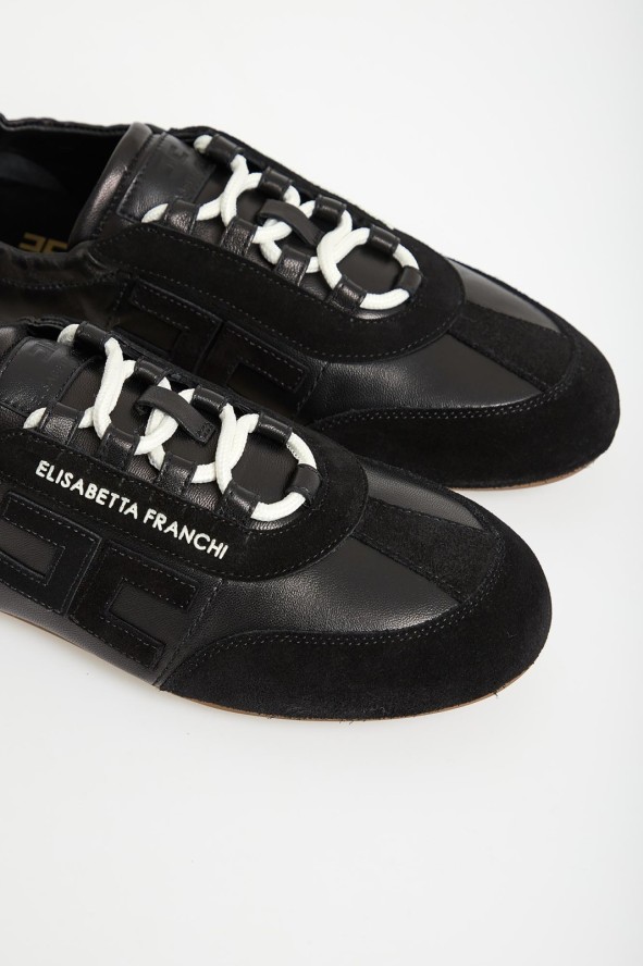 Sneakersy damskie skórzane ELISABETTA FRANCHI