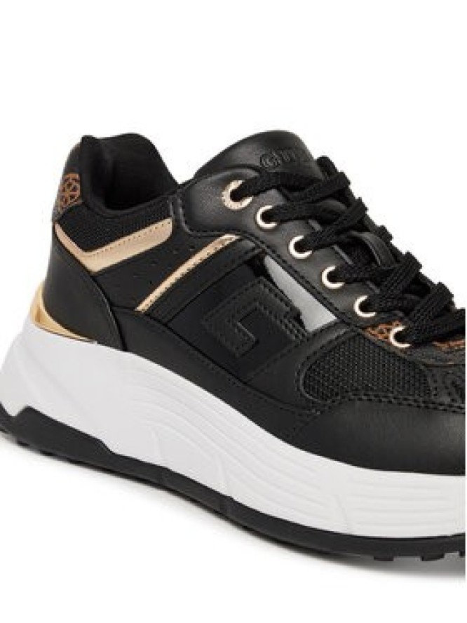 Guess Sneakersy FLTFON FAB12 Czarny