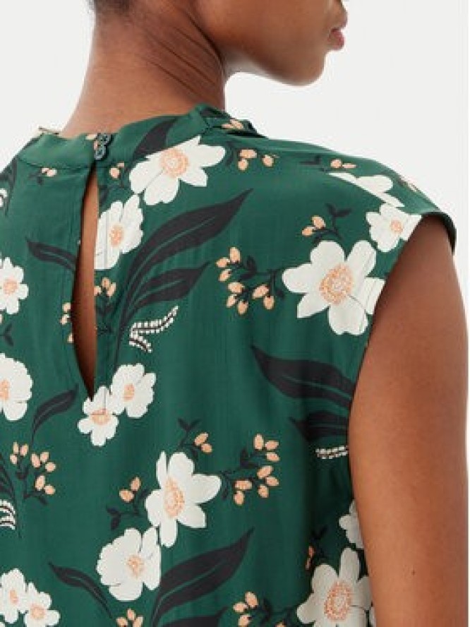 French Connection Bluzka 72YBJ 30 Zielony Regular Fit