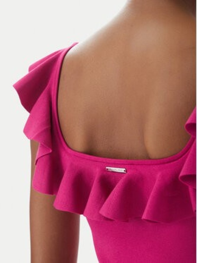 MICHAEL Michael Kors Sukienka codzienna MS683CG33D Różowy ciemny Slim Fit