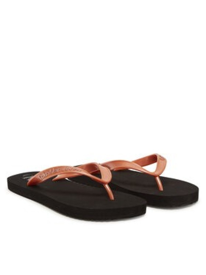 Calvin Klein Jeans Japonki Beach Sandal Monologo Tpu YW0YW01719 Złoty