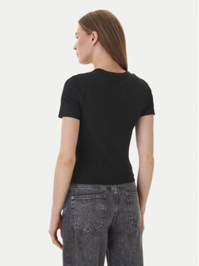 ONLY T-Shirt Val 15339774 Czarny Slim Fit