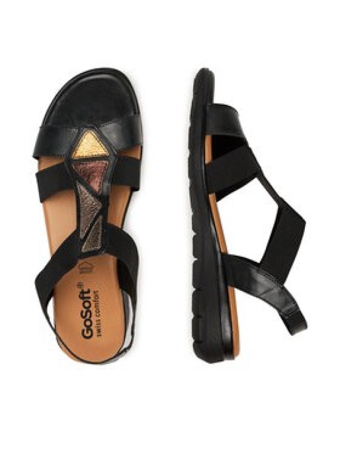 Go Soft Sandały WI16-INES-06 Czarny