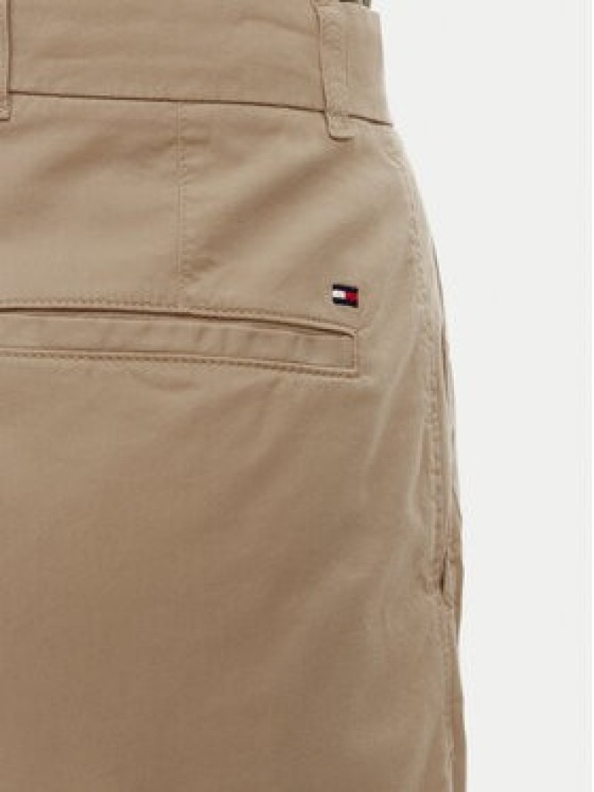Tommy Hilfiger Szorty materiałowe WW0WW42457 Beżowy Regular Fit