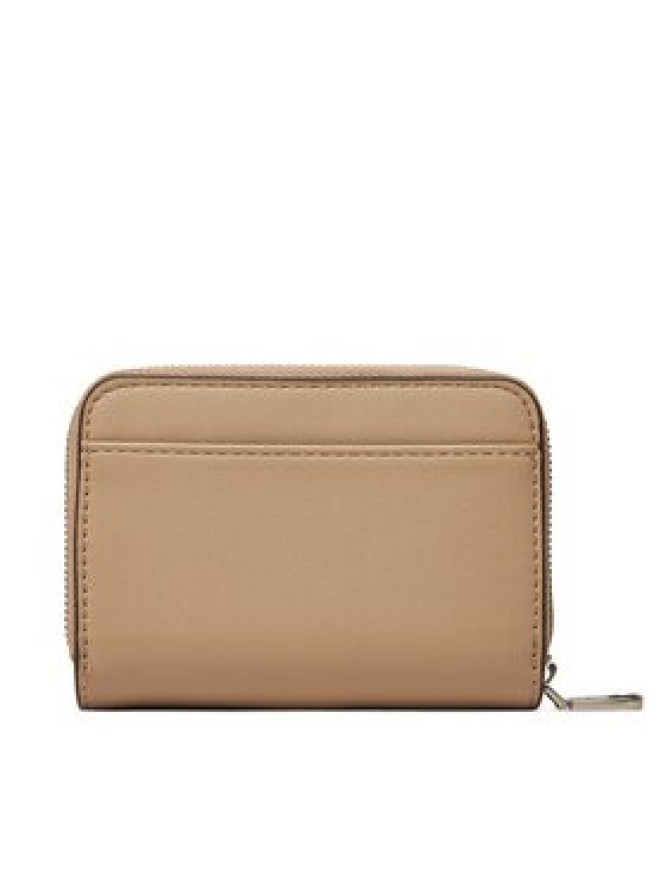 Calvin Klein Jeans Portfel Sculpted Med Zip Around Wallet LV04K1004G Beżowy