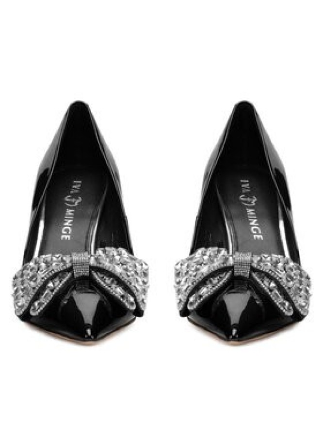 Eva Minge Czółenka SARA-V1278-388-2 Czarny