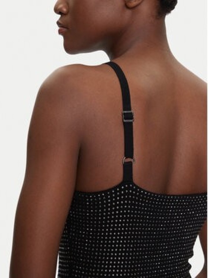 Guess Sukienka dzianinowa W5GK45 Z3MN2 Czarny Regular Fit