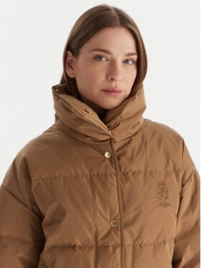 Tommy Hilfiger Kurtka puchowa WW0WW47294 Brązowy Relaxed Fit