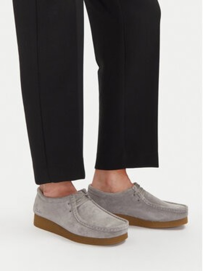 Clarks Półbuty WallabeeEVOSh 26181477 Szary