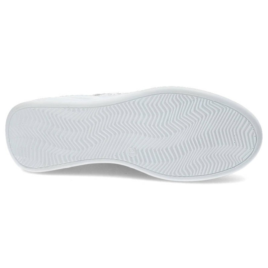 Białe Półbuty Ravini Modne Buty Damskie