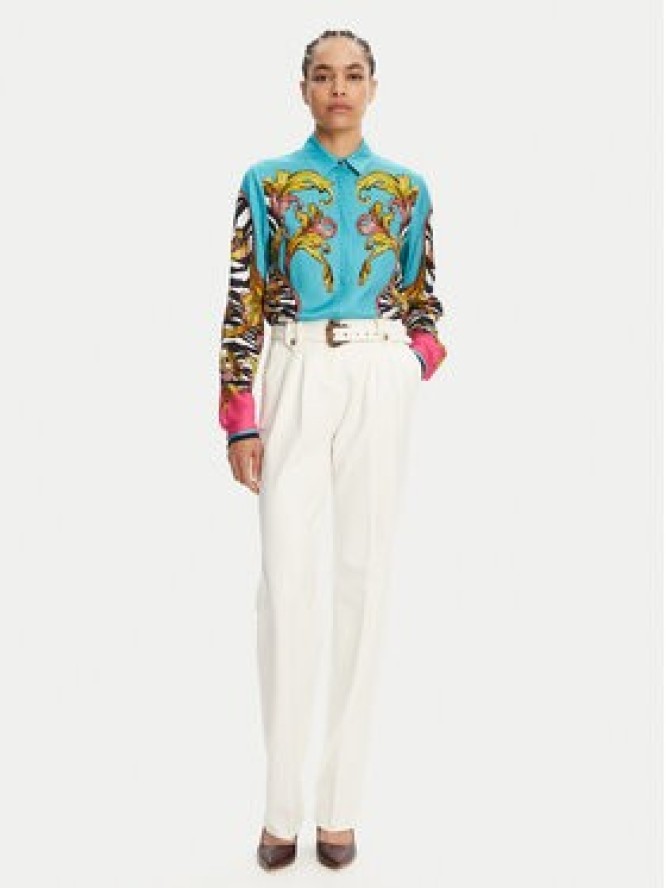 Versace Jeans Couture Koszula 78HAL2P1 Niebieski Regular Fit