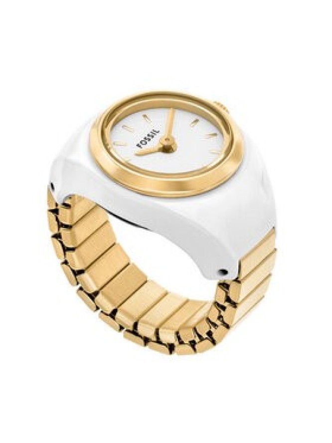 Fossil Zegarek Watch Ring ES5412 Biały