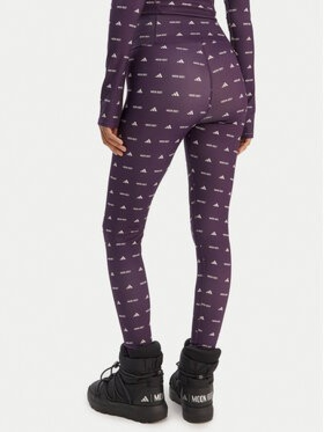 adidas Legginsy Moon Boot JM1102 Fioletowy Slim Fit