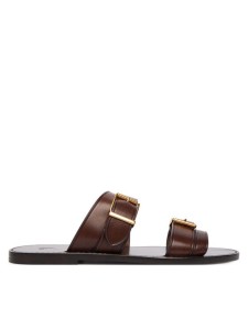 Polo Ralph Lauren Klapki 818P01589003 Brązowy