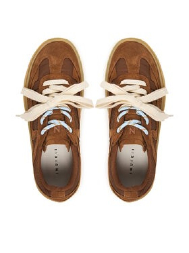 Inuikii Sneakersy Lynn Suede 1001.001.0461 Brązowy