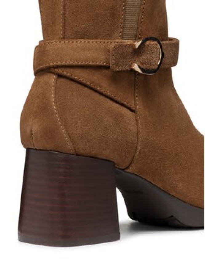 Geox Botki D Walk Pleasure 55 D46XBA 00022 C6372 Brązowy