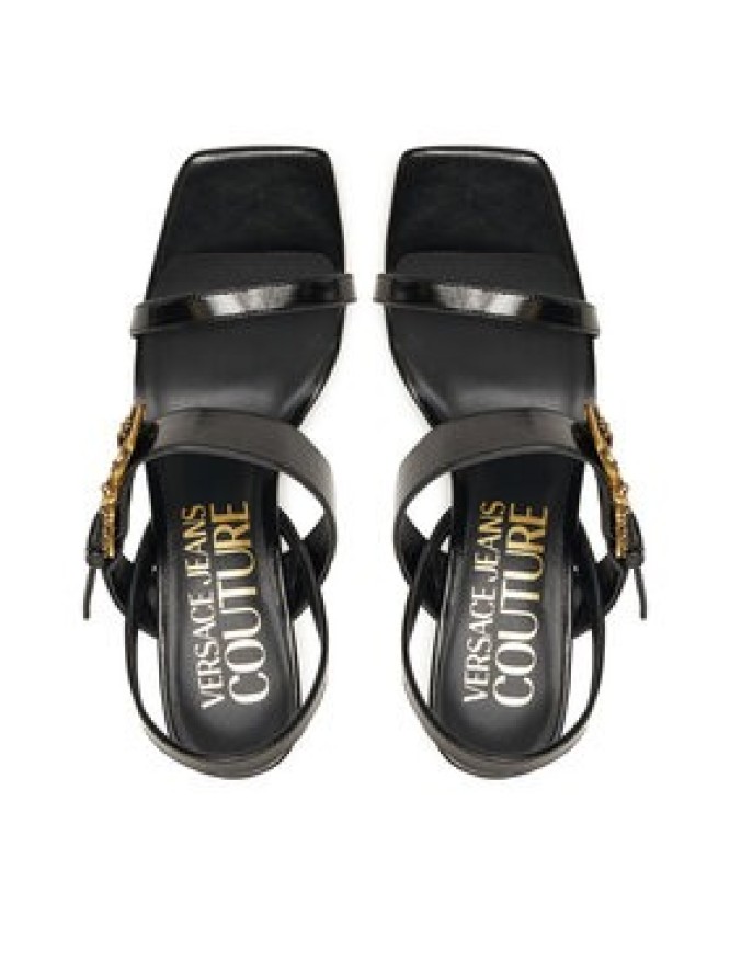 Versace Jeans Couture Sandały 79VA3S71 Czarny