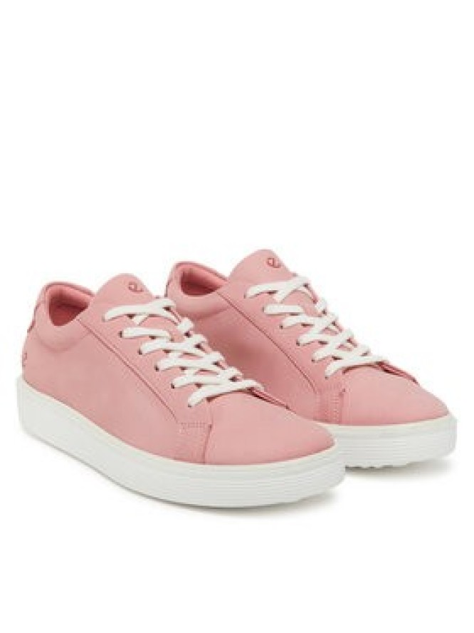 ECCO Sneakersy Soft 60 21920302363 Różowy