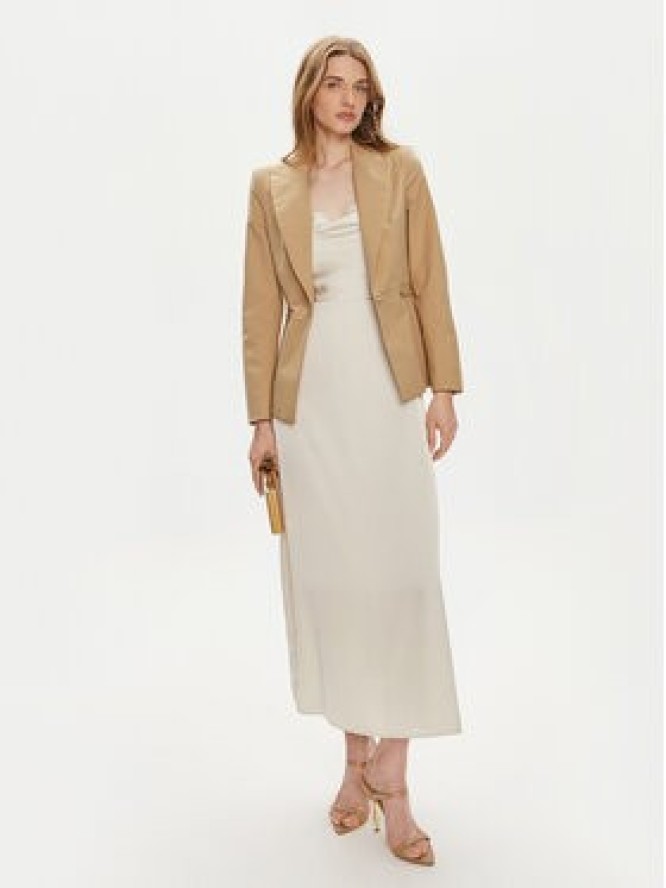 Marciano Guess Marynarka 4YGN04 7124A Beżowy Slim Fit