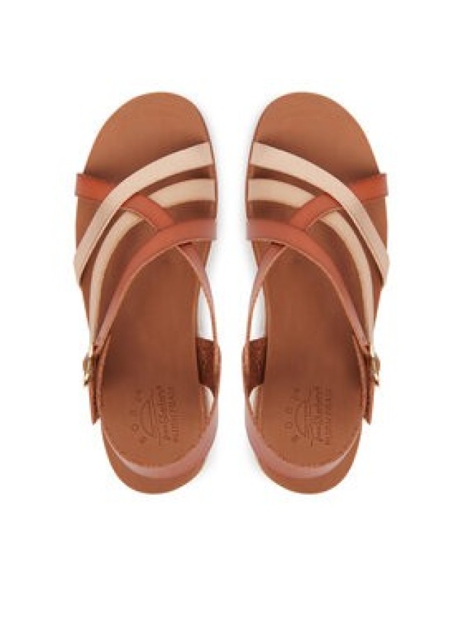 Skechers Sandały Desert Kiss Low 114709/CSNT Brązowy