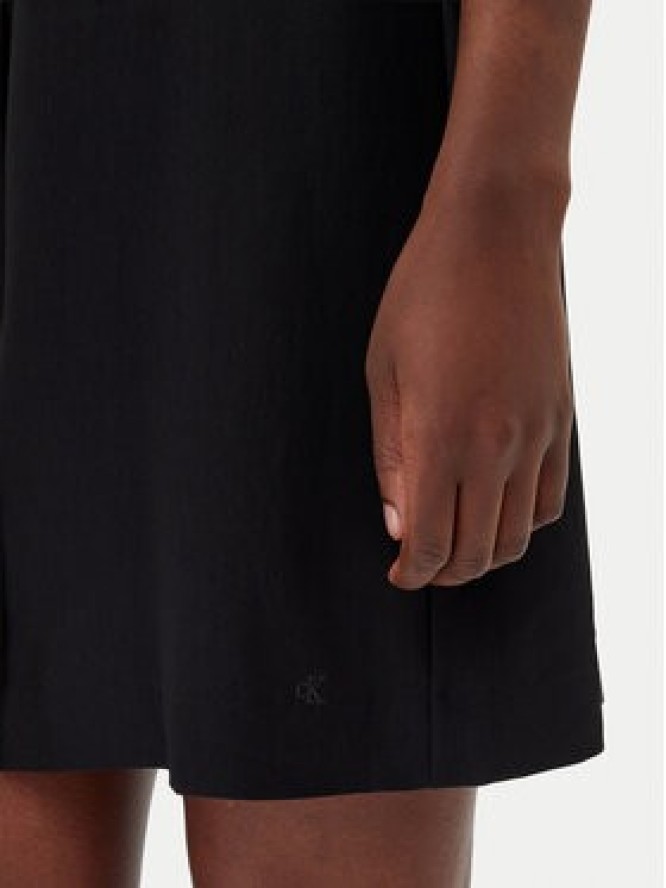 Calvin Klein Jeans Sukienka codzienna J20J225271 Czarny Regular Fit