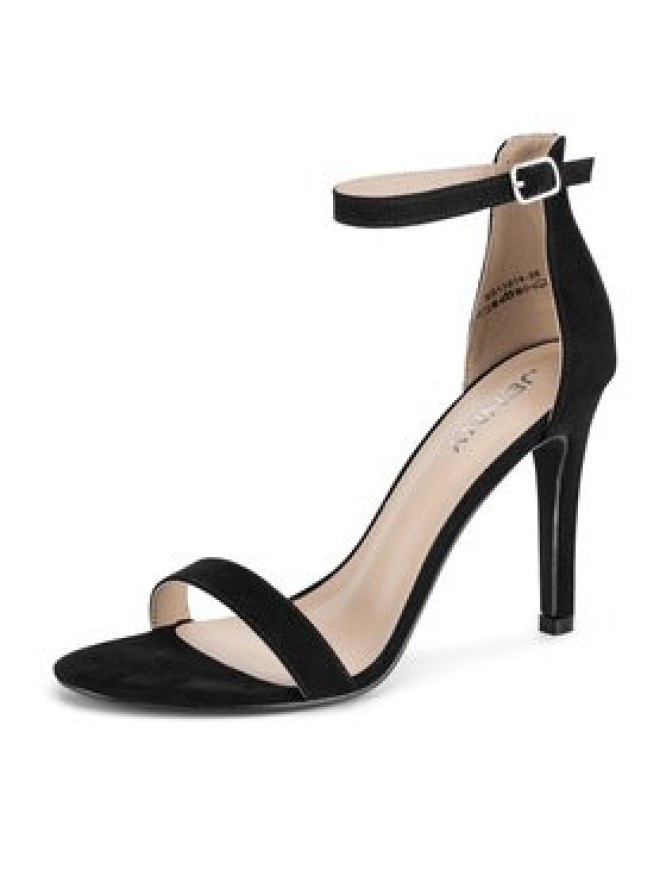 JENNY Sandały SS13814 Czarny