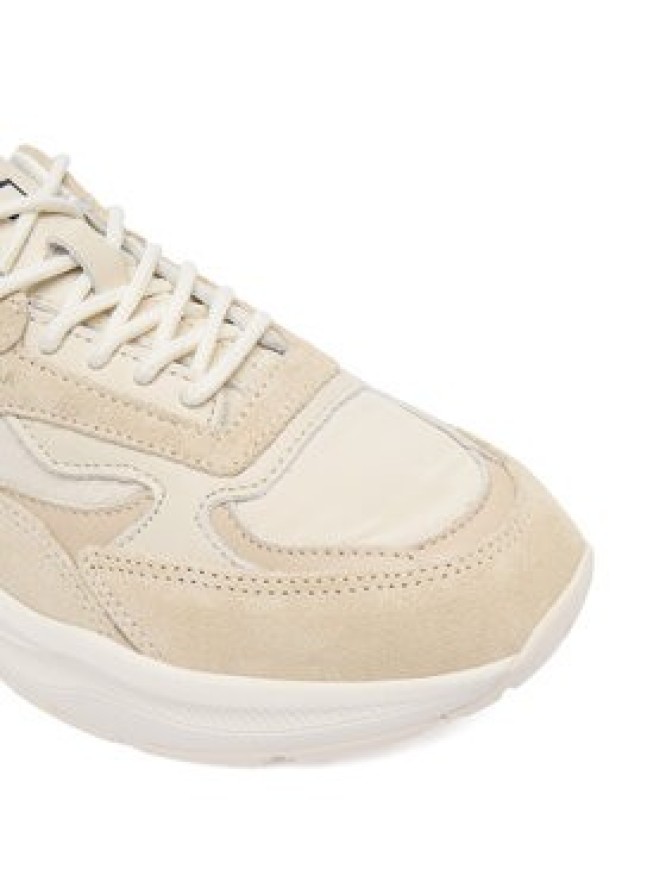 D.A.T.E. Sneakersy Fuga Shiny W431-FG-SH Beżowy