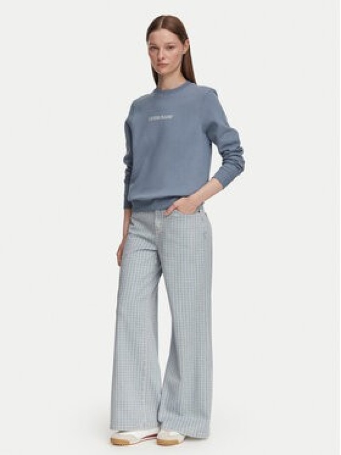 Guess Jeans Jeansy W6YA0O D1182 Niebieski Wide Leg