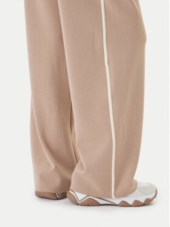 Guess Spodnie dresowe V6GB01 K2914 Beżowy Wide Leg