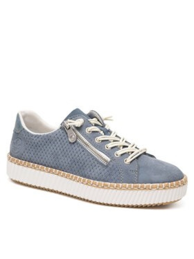 Rieker Półbuty M2940-10 Niebieski