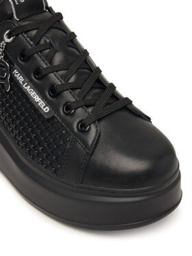 KARL LAGERFELD Sneakersy KL63577N Czarny