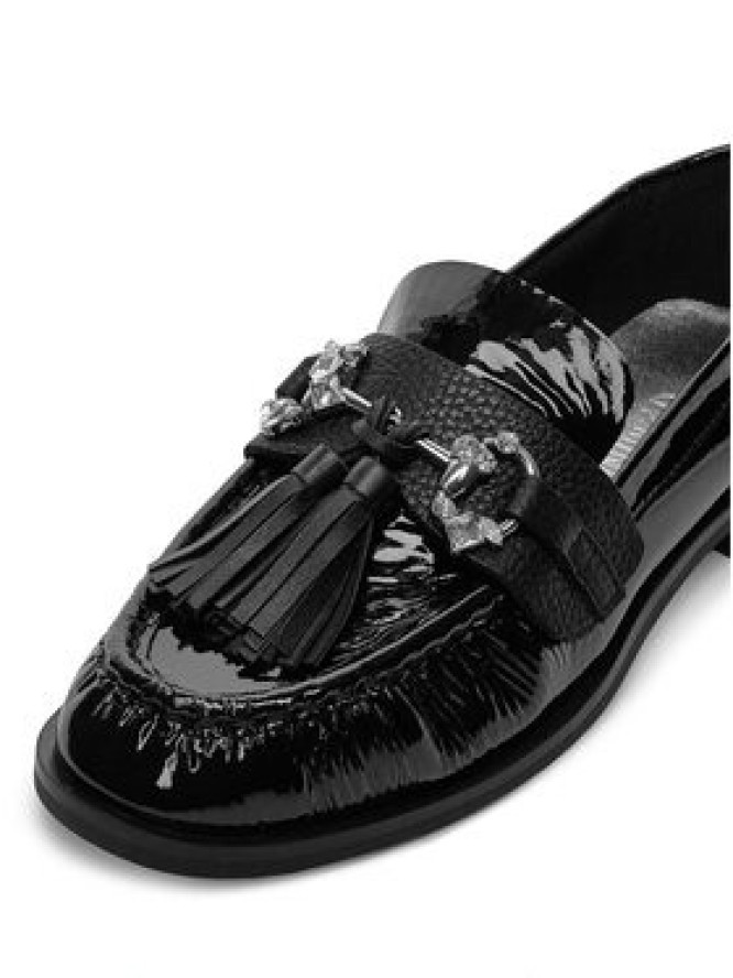 Eva Minge Loafersy PETUNIA-V1792-335-1 Czarny