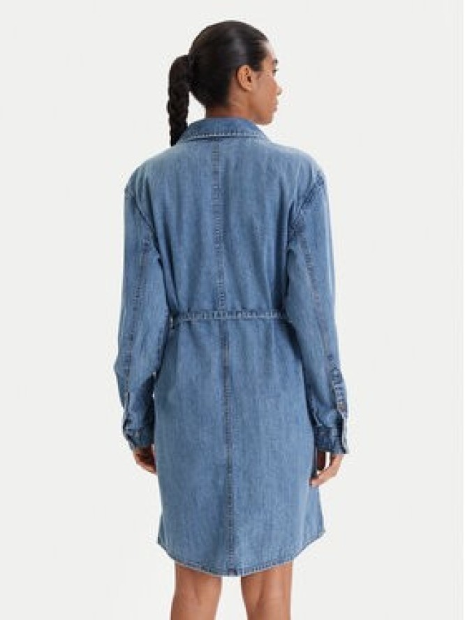 Guess Jeans Sukienka jeansowa W6RK26 D5M81 Niebieski Regular Fit