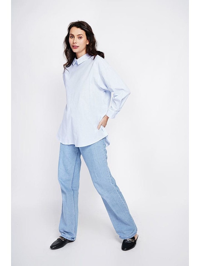 Le Jardin du Lin Koszula w kolorze błękitnym rozmiar: 38