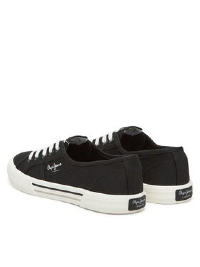 Pepe Jeans Tenisówki Brady Basic W PLS31287 Czarny