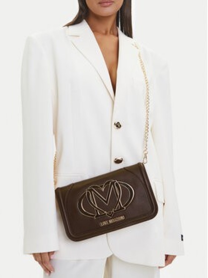 LOVE MOSCHINO Torebka JC4010PP1NLG0301 Brązowy