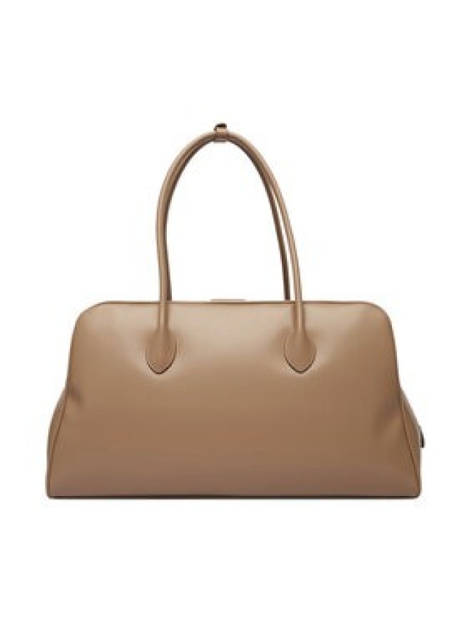 Calvin Klein Torebka Emblem Trio Large Work Bag LV04F3368G Beżowy