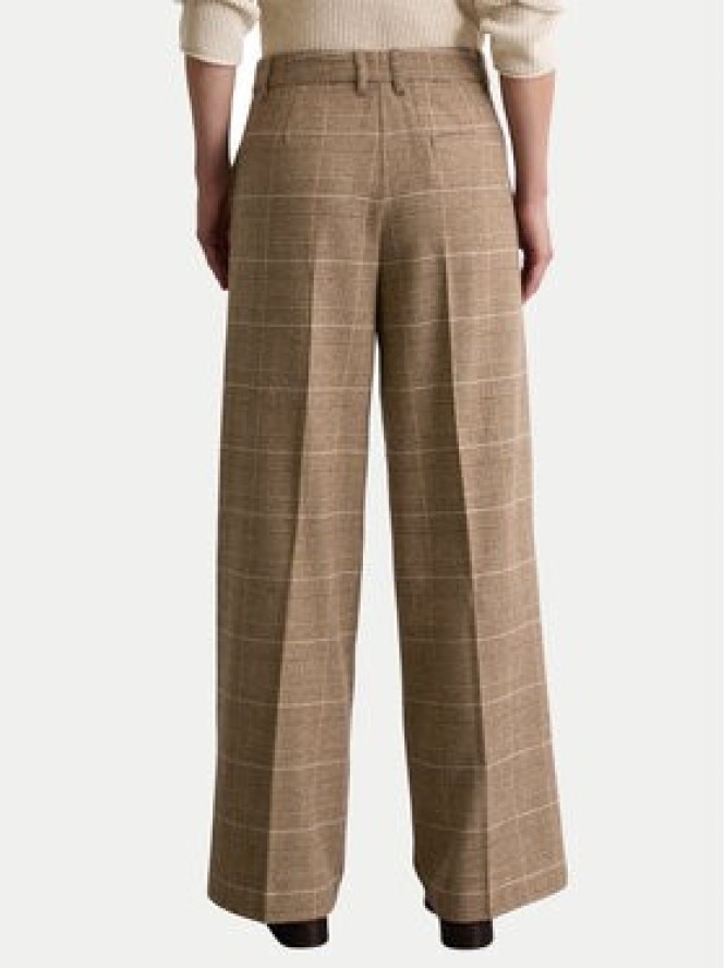 Marc O'Polo Spodnie palazzo 508 0150 10417 Beżowy Wide Fit