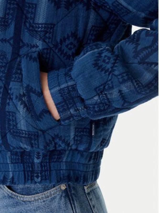 Mustang Kurtka bomber Bouse 1016739 Niebieski Regular Fit