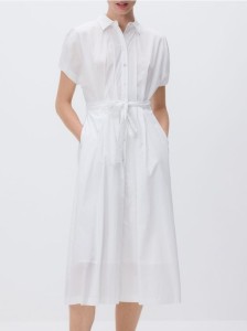 Szmizjerka midi - biały