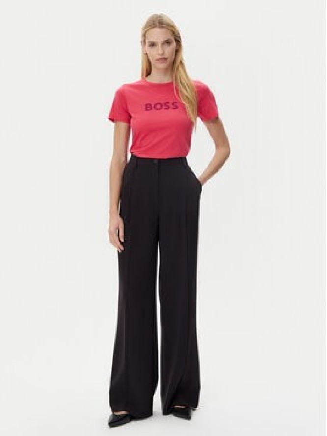 BOSS T-Shirt C_Elogo_5 50501139 Różowy Regular Fit