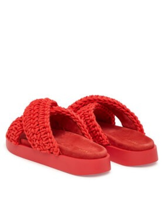 Inuikii Klapki Woven 1004.003.0062 Czerwony